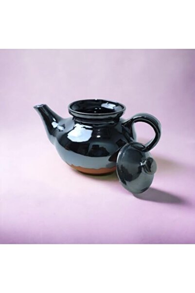 Generic ARK Dirtique Handmade Clay Teapot Black