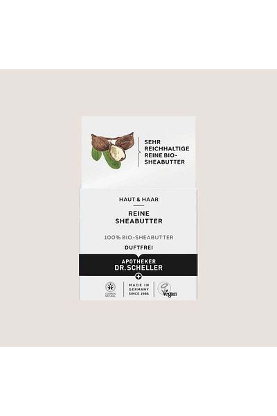 Dr. Scheller Unt de shea 100% pur, 50 ml