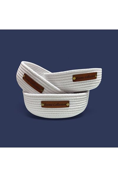Essme Collection Multi-Purpose Organizer Basket Inside the Drawer 3 Pcs