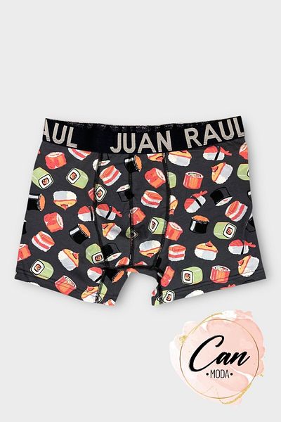 CANMODA Sushi Mood Patterned - 95% Cotton Men's Boxer - DB247