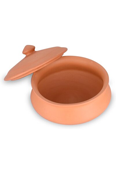 Generic ARK Terrapura Unglazed Clay Biryani Pot 1000 ml. Handmade Organic clay cooking pot. Mitti ki Handi.