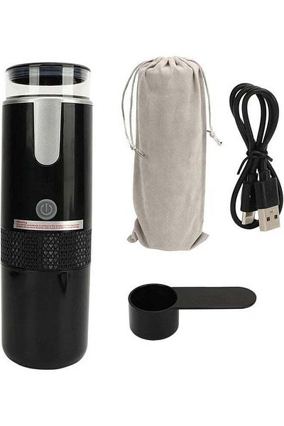 Generic Portable Coffee Maker, Fast Hot Mini Electric Espresso Machine, Self-heating Automatic Capsule Coffe