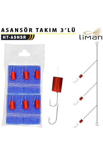 TRAKAV Çinekop Sarıkanat Lüfer İçin Tekneden Asansör Takım 3'lü 2 Takım