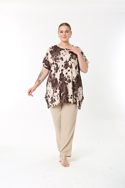 XL Modam γυναικείο σετ παντελονιού μεγάλου μεγέθους