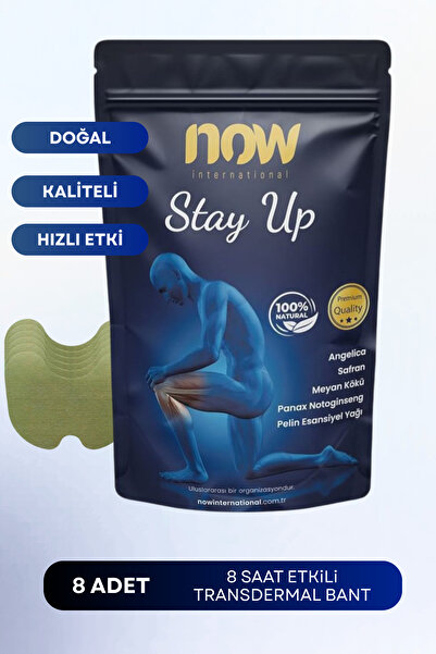 Now International Stay Up Transdermal Bant – 8 Adet