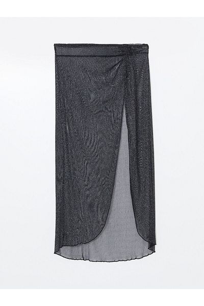 LC Waikiki Lcw Dream Mixed Elastic Waist Glitter Women's Pareo