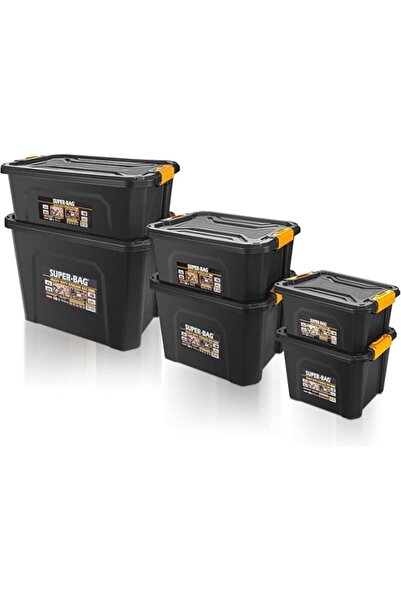 Süper Bag Large Volume Lockable Storage Box 12 lt Asr-4033