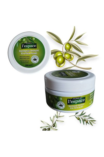 Hunca L'Espace Olive Oil Nourishing Hand & Body Cream 200 ml