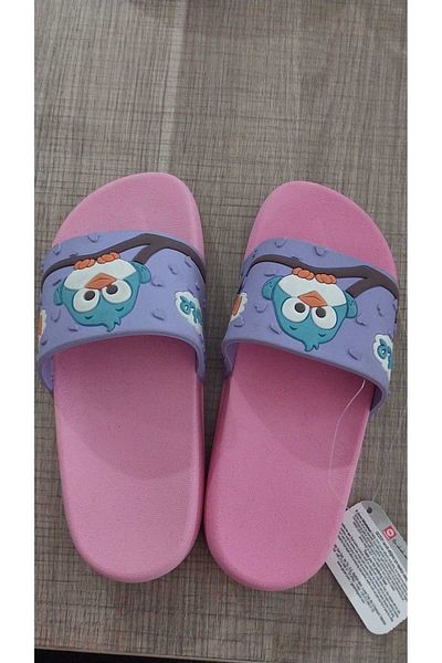 GEZER Bird Patterned Children's Slippers