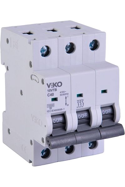 STOREMAX Jvnnastore Automatic Fuse 10Ka C Type 3 Pole 40A Trendyfr 646268