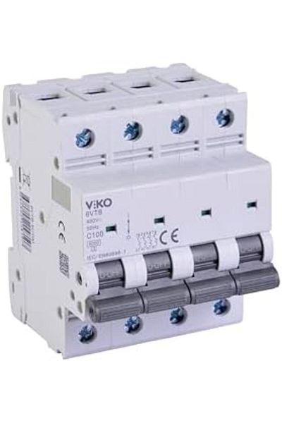 STOREMAX jvnnastore صمامات أوتوماتيكية 6KA C نوع 4 أقطاب 100A trendyfr 646268