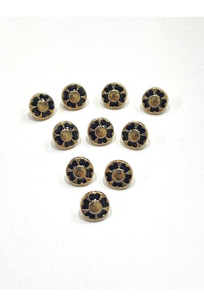karantuhafiye Blouse Button / Metal Blouse Button / 10 Pieces / Model 4
