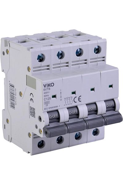STOREMAX Jvnnastore Automatic Fuse 6Ka C Type 4 Pole 125A Trendyfr 646268