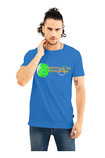LAUREN SMITH : Men’s 100% Cotton Round Neck T-shirt and Short sleeves with Ch...
