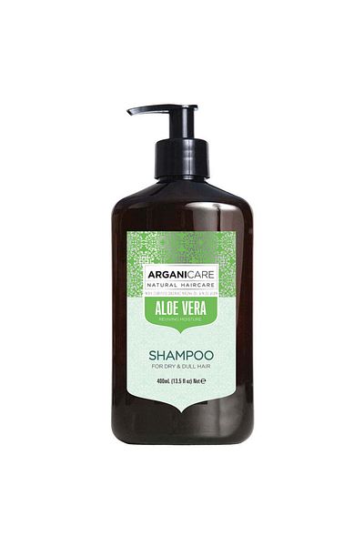 Arganicare Moisturizing shampoo with Aloe Vera for oily roots and dry ends, Arganicare, 400 ml