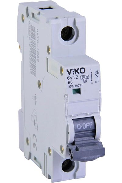 STOREMAX Jvnnastore Automatic Fuse 6Ka B Type 1 Pole 06A Trendyfr 646268