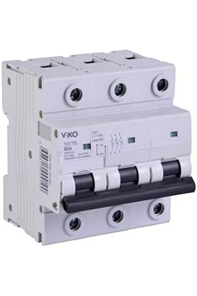 STOREMAX Jvnnastore Automatic Fuse 10Ka C Type 3 Pole 80A Trendyfr 646268