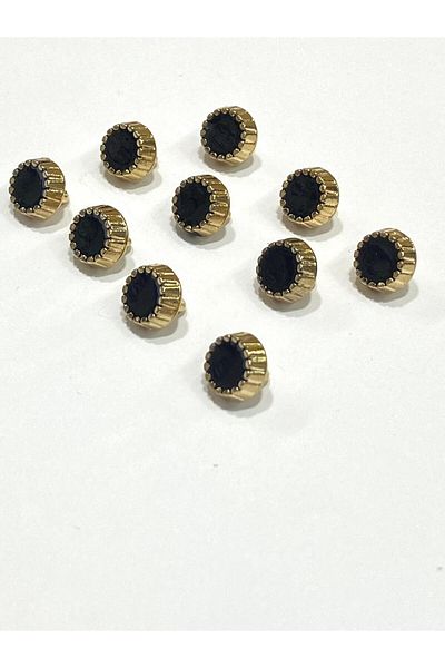 karantuhafiye Blouse Button / Metal Blouse Button / 10 Pieces / Model 7