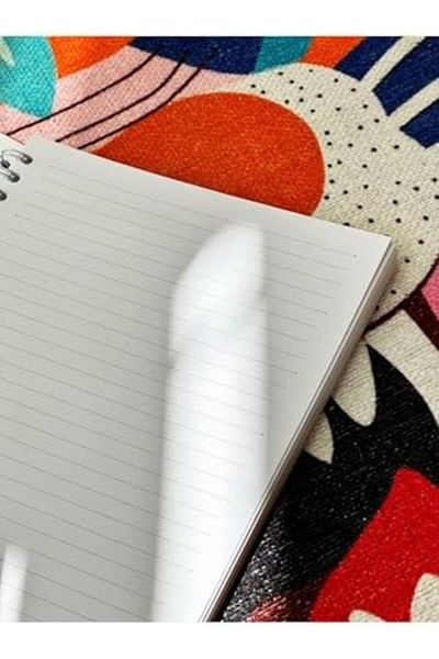 STOREMAX Muartshop Notebook Hard Cover 192 Pages 96 Sheets 20X28 cm 90Gr. Striped 871301