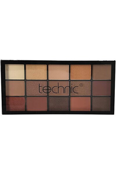 TECHNIC 15 Colours Eyeshadow Palette - Bronze & Beautiful
