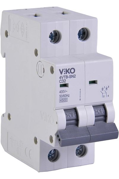 STOREMAX Jvnnastore Automatic Fuse 4.5Ka C Type 2 Pole 32A Trendyfr 646268