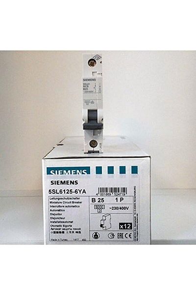 STOREMAX Jvnnastore B Type 25 Ampere 6Ka Automatic Fuse 5Sl6125 6Ya New Series B1X25A B25 Trendyfr 646268