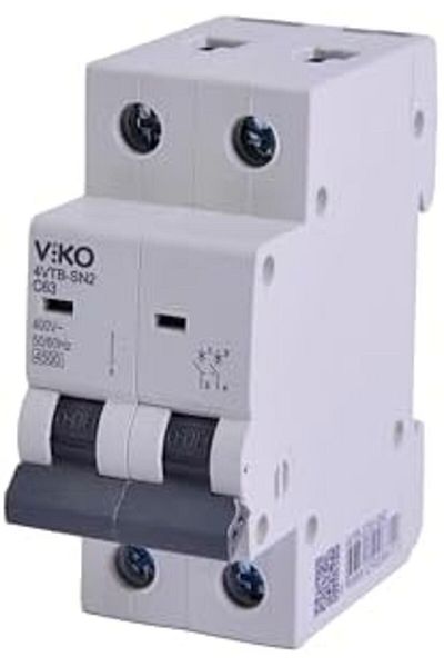 STOREMAX Jvnnastore Automatic Fuse 4.5Ka C Type 2 Pole 63A Trendyfr 646268