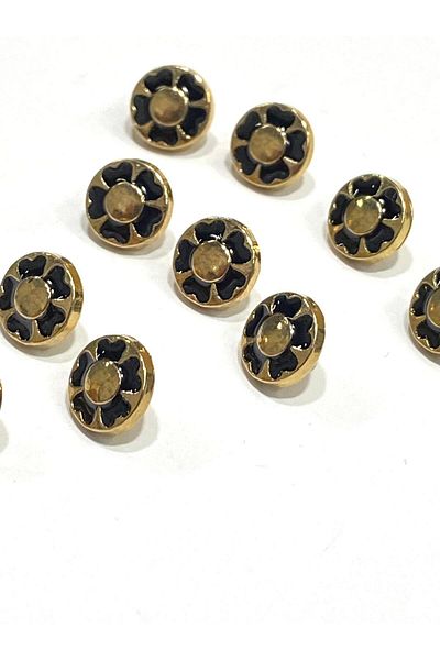 karantuhafiye Blouse Button / Metal Blouse Button / 10 Pieces / Model 4