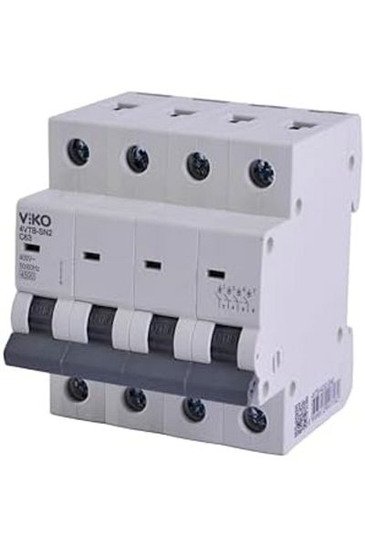 STOREMAX Jvnnastore Automatic Fuse 4.5Ka C Type 4 Pole 63A Trendyfr 646268