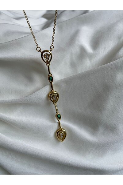 Armoni قلادة Y مرصعة بالأحجار