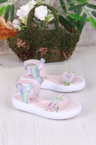 fort 35574 Sandale pentru fete confortabile anatomici de vis