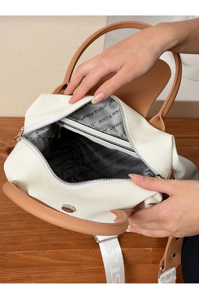 eflanmoda Just Polo Adjustable Long Strap Women's Hand and Shoulder Bag