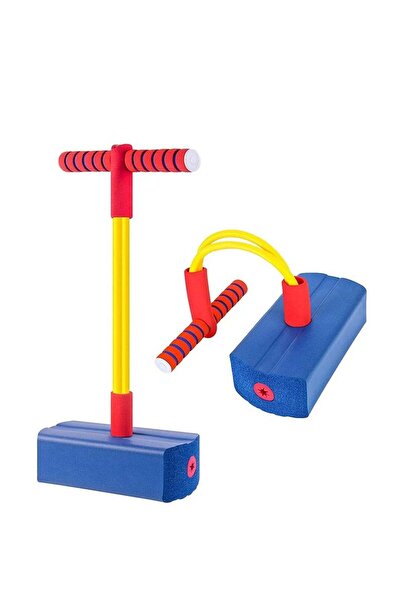 Rally قفزة بوجو مطاطية من الفوم للأطفال مع صوت وأضواء