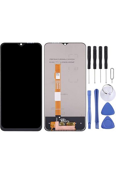 indirimplus Vivo Y15S Lcd Screen +Repair Kit Y15S / Y15A V2120 Ldeaew