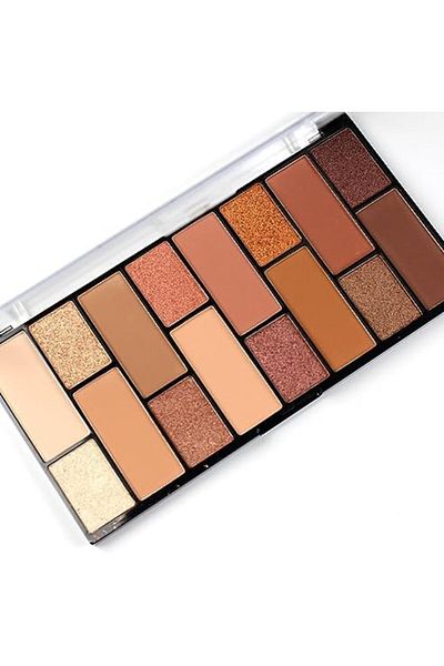 TECHNIC Exposed Eyeshadow Palette - 16 Long Lasting, Blendable Shades