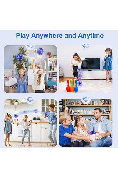 Brands For Less Flying Orb Ball, 2022 Upgraded Flying Ball Toy, Hand Controlled Boomerang Hover Ball