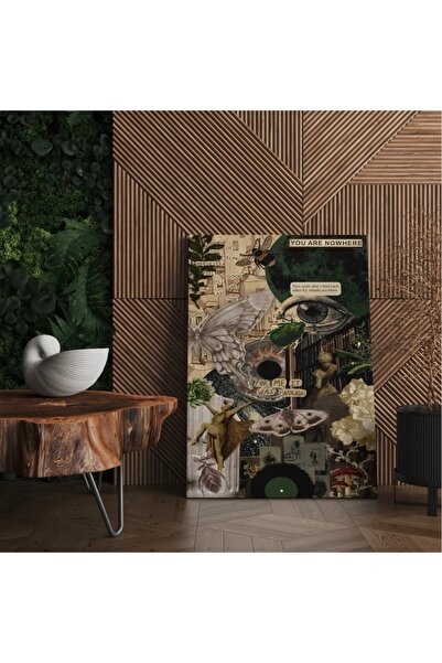 AR AJANS KANVAS TABLO "Echoes of the Self" – Internal Echoes Decorative Canva...