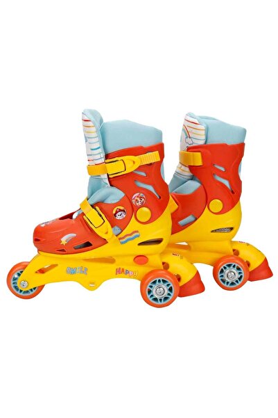 TOYFEST Paw Patrol Single and Double Row 3 Wheel Roller Skates - Suitable for Foot Size 29-32