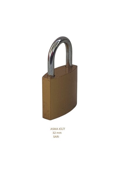 Adilon Asma Lock 32mm Yellow