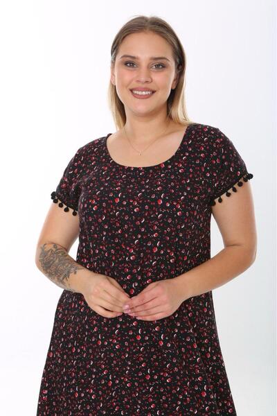 MG Citrus Flower Patterned Dress