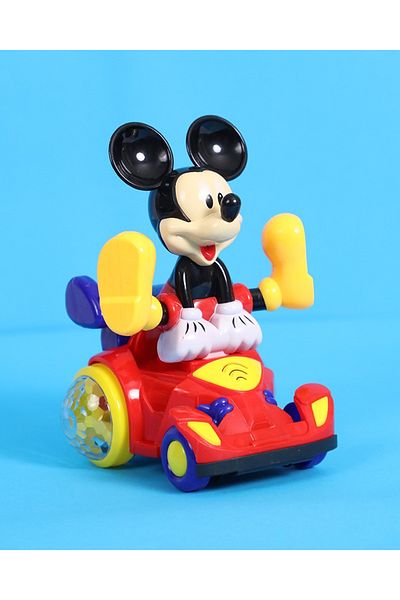 4KİDS Mickey Mouse Musical Spinning Car