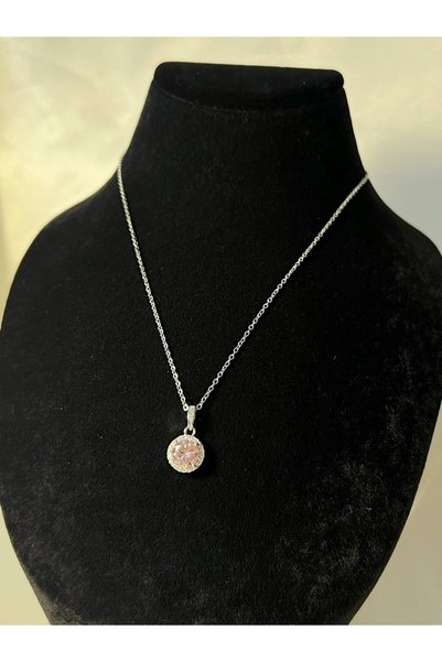 CEY ACCESSORY Round Stone Necklace