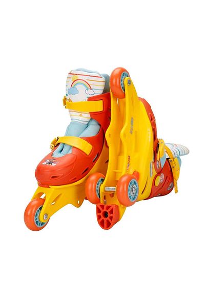 TOYFEST Paw Patrol Single and Double Row 3 Wheel Roller Skates - Suitable for Foot Size 29-32