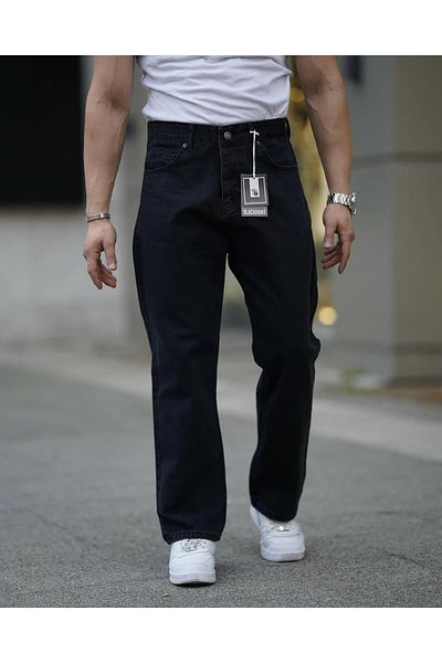 Z1MAN Black Bagy Pants