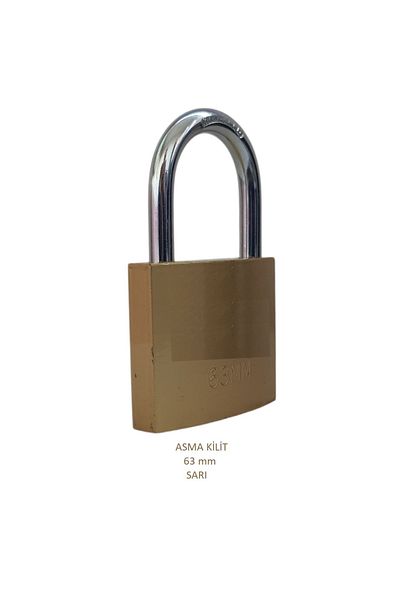 Adilon Asma Lock 63mm Yellow