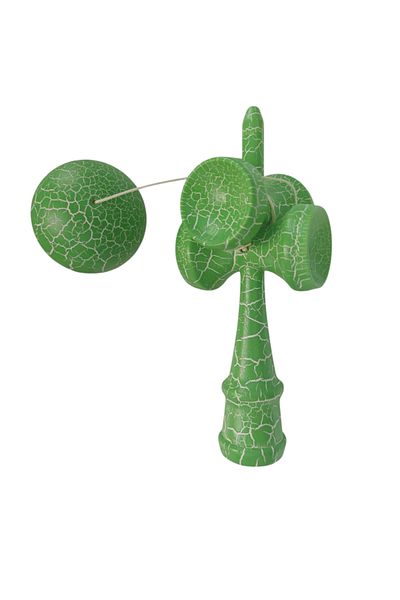 BV Professional Kendama, Wooden Ball and 4 Cups, Unique Design + Phone Sticker, 101KD