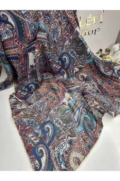 Levidor Etnik Desenli Sport Eşarp