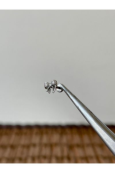 Rupen Kraft 316 L نموذج فيونكة من الفولاذ الجراحي لثقب الشفة الهelix Tragus Cartilage Conch
