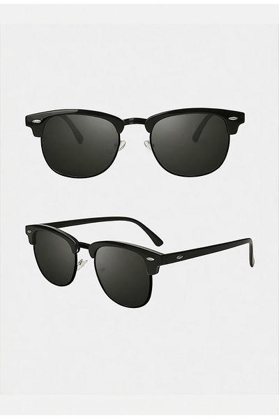 BAPPİR Unisex Sunglasses Clubmuster Frame