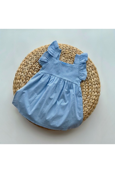 Pufiko Kids Küçük Pötikareli Kız Çocuk Elbise